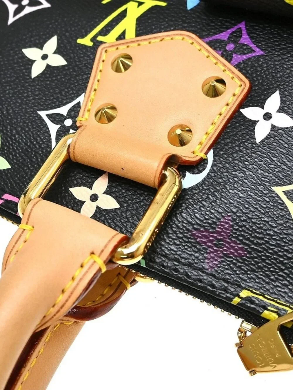 Best07 Louis Vuitton Monogram Multicolor Alma GM Handbag M40442 RC1151 NQ10914